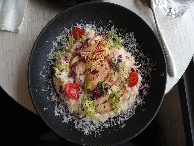 黑松露忌廉汁吉列雞柳&野菌意大利飯 ($72)