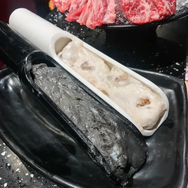 手打既墨魚滑同蝦滑