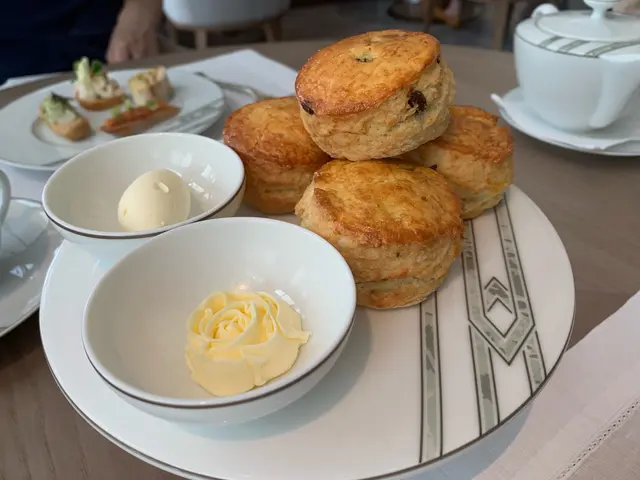 freshly-baked  scones