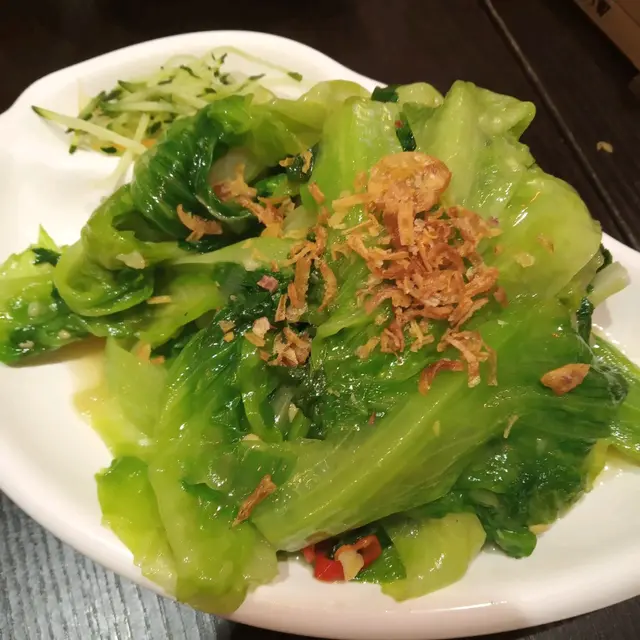 泰式飛天炒生菜