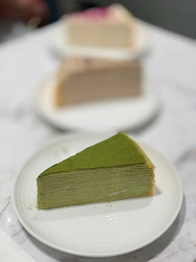 綠茶千層蛋糕