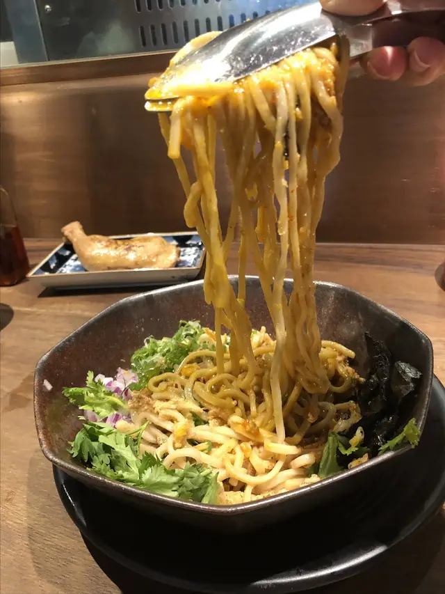 Spicy Minced Chicken Tossed Noodle