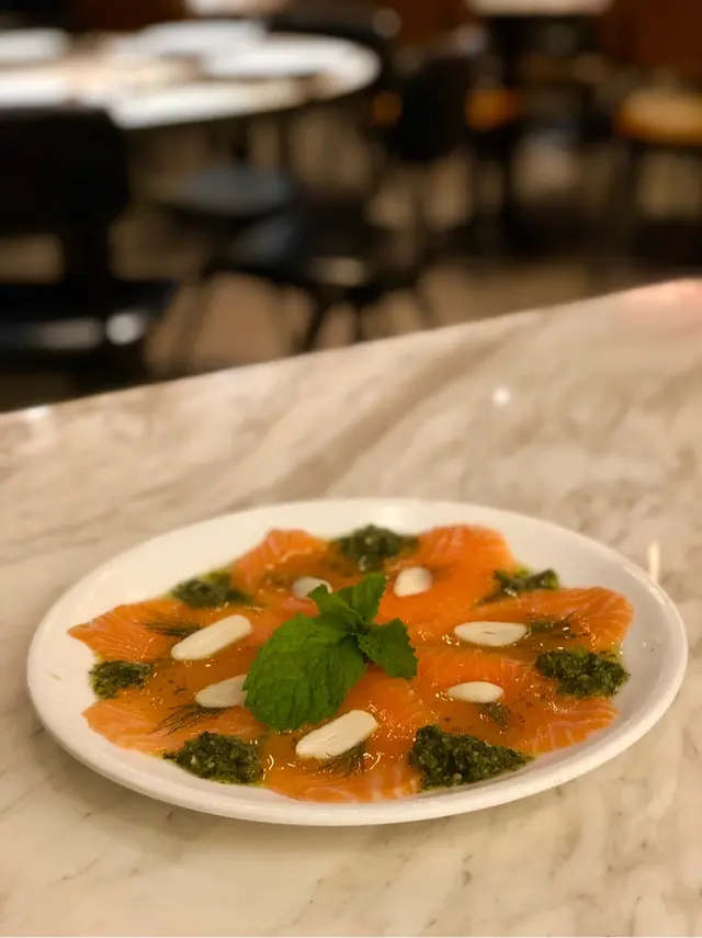 Salmon Carpaccio