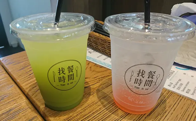 白桃梳打, 綠茶青檸益力多