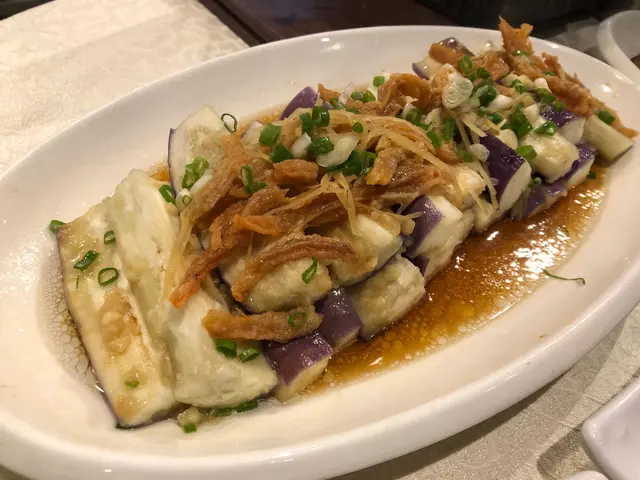 蝦乾蒸茄子