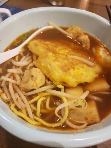 香煎魚柳蝦湯麵