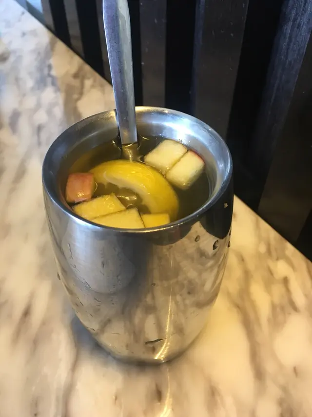 熱水蜜桃水果茶