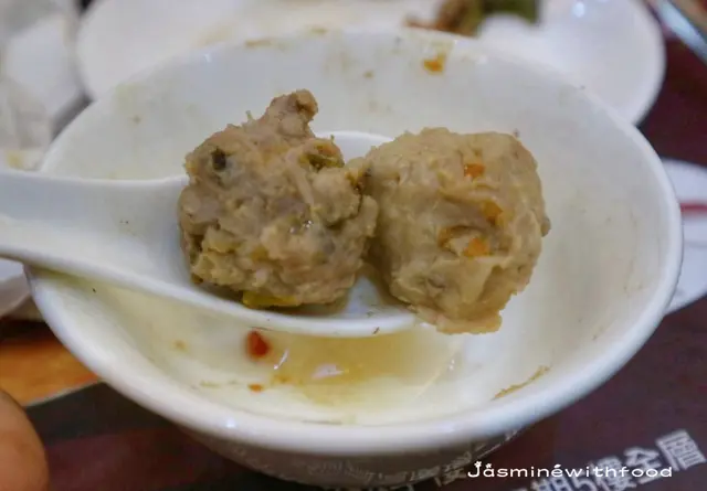 一口梅菜豬肉丸、手打蟲草花雞肉丸