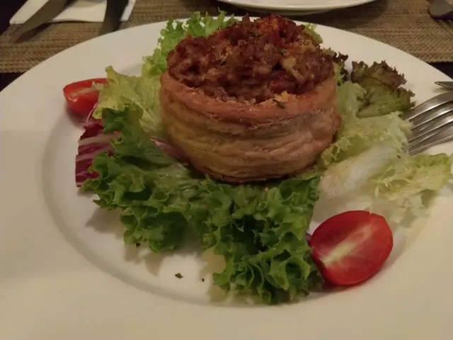 焗蟹肉酥皮