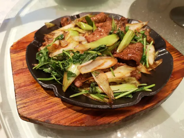 鐵板京蔥爆牛肉