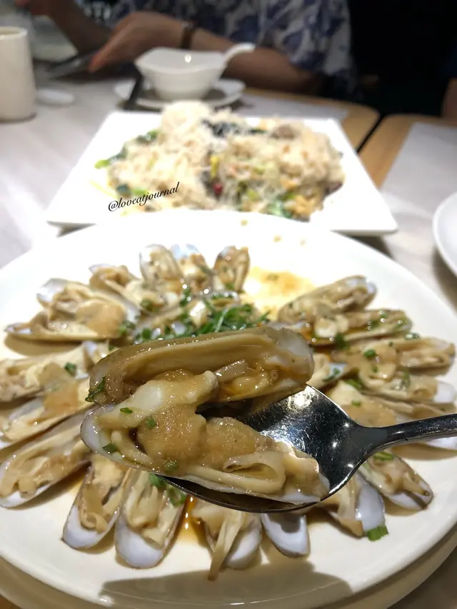 蒜蓉蒸蟶子($198兩款)