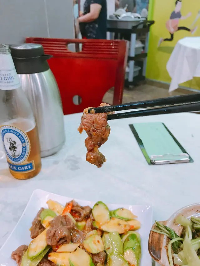 XO醬脆玉瓜牛肉