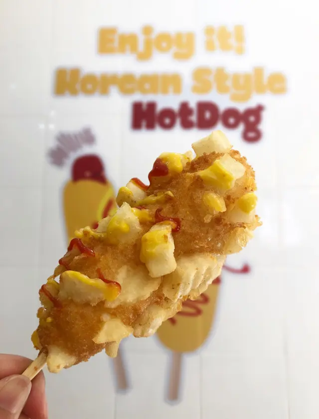 芝薯拉絲熱狗棒