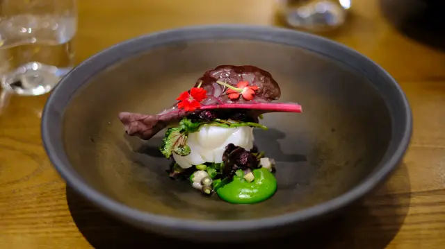 Codfish。Broccoli。Roast Bone