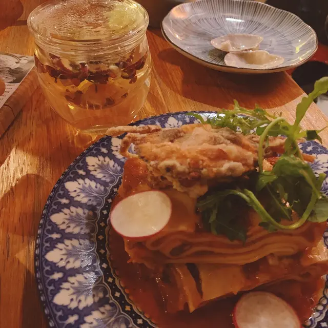 軟殼蟹肉醬千層麵