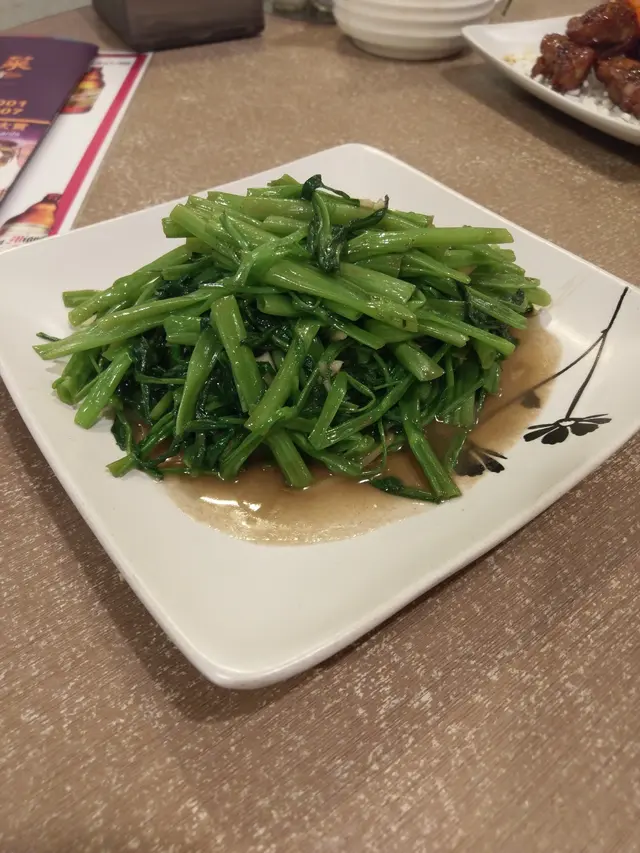 蝦醬通菜