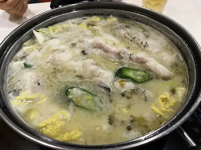 酸菜龍躉魚鍋