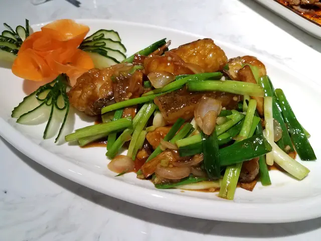 燒汁薑蔥比目魚