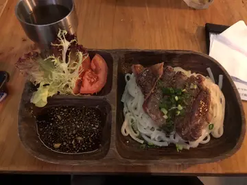 安格斯肉眼牛扒乌冬