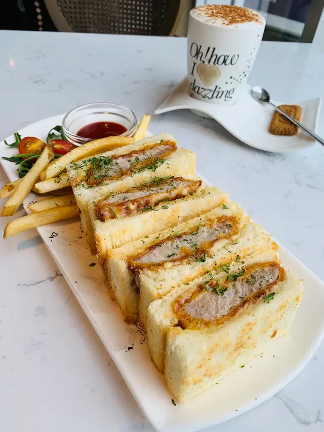 和風BBQ豬排三明治