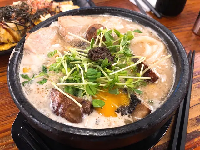 上級厚切豚肉石燒手打烏冬