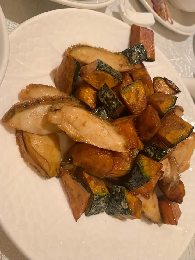 溫室南瓜炒鮮飽