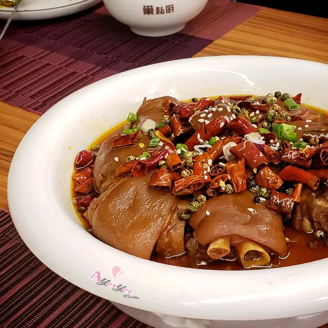 香辣美容蹄