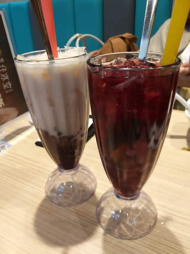 紅豆冰+雜果利賓納