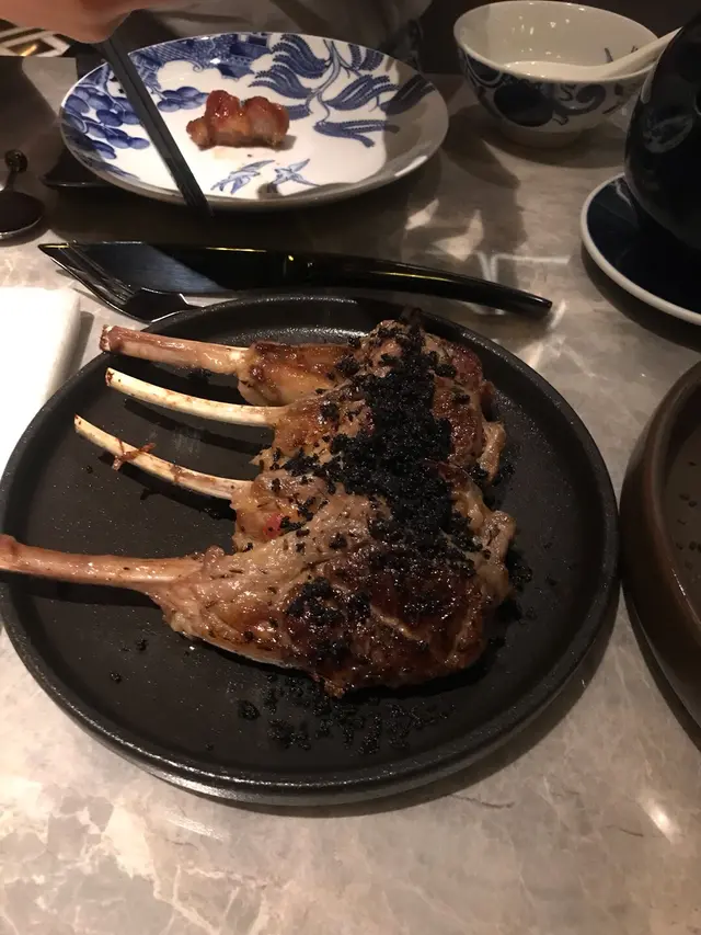 黑蒜焗羊鞍