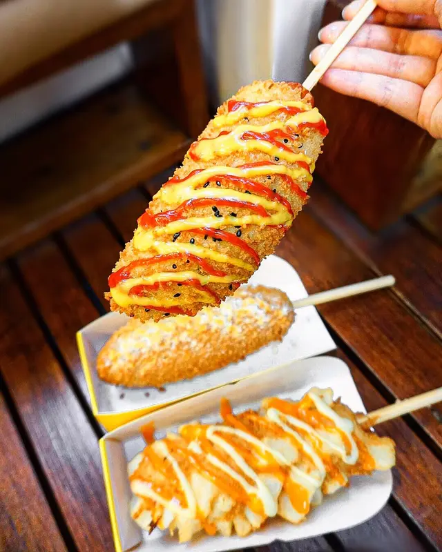 車打芝士熱狗棒