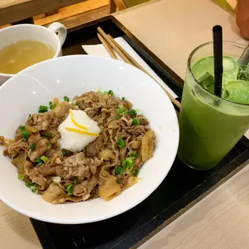 和風柚子醋牛肉丼