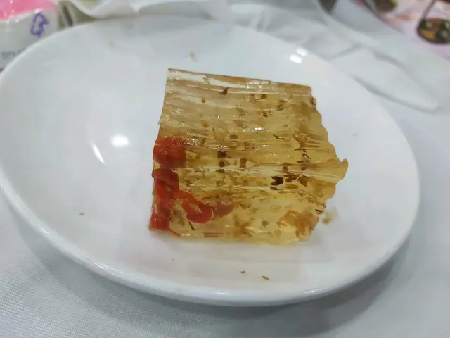很香桂花味，質感Q彈又不過甜