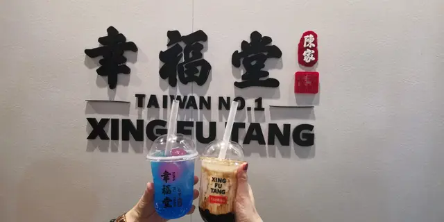 黑糖珍珠真鮮奶$30， 水母勇闖大海洋$28