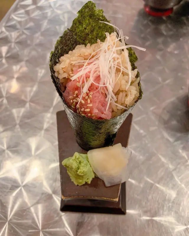 香蔥拖羅蓉手卷