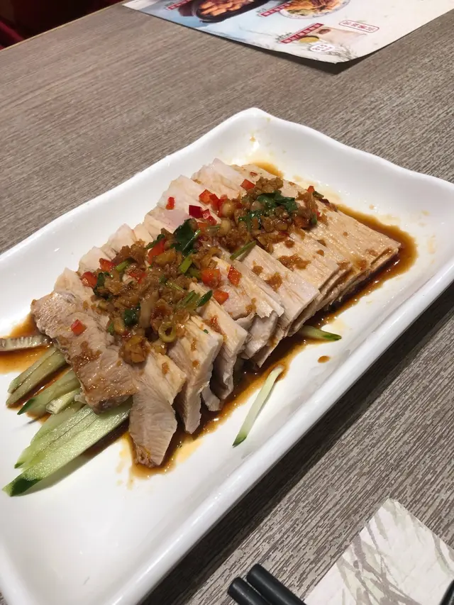 蒜泥白肉