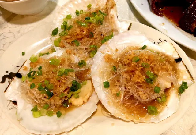 蒜蓉粉絲蒸帶子