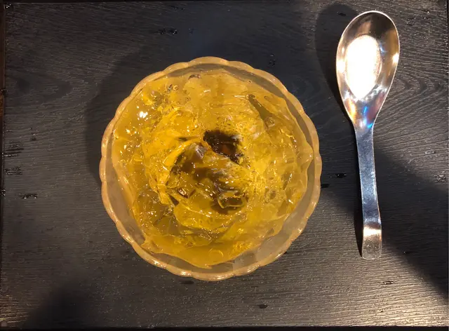 愛玉凍花釀