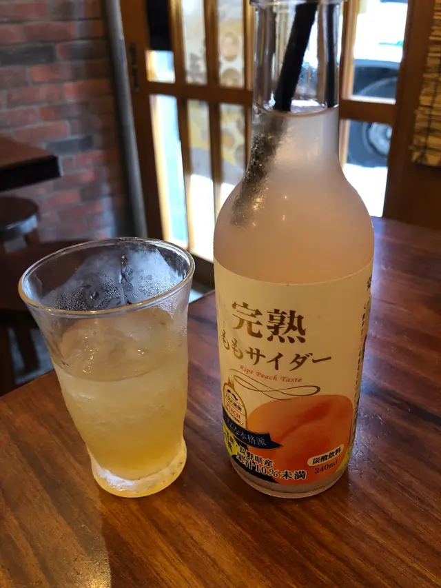 完熟白桃梳打