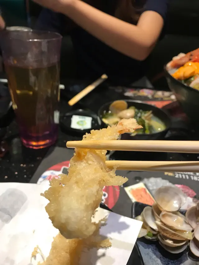 天婦羅炸蝦