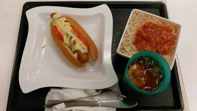 田園沙律熱狗餐