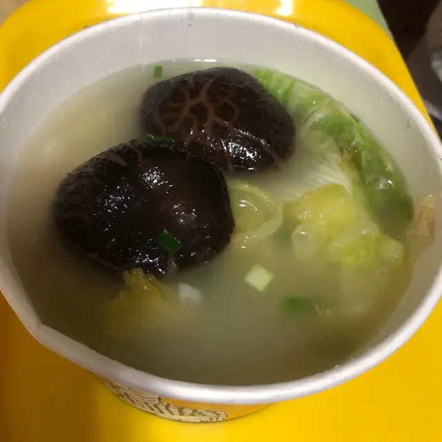 生菜冬菇