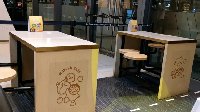 可能是平日的關係吧！相對好冷清