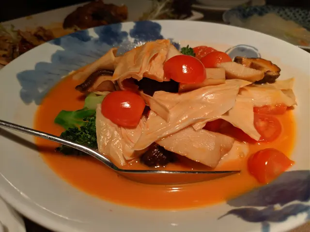 鮮冬菇腐竹煮蕃茄