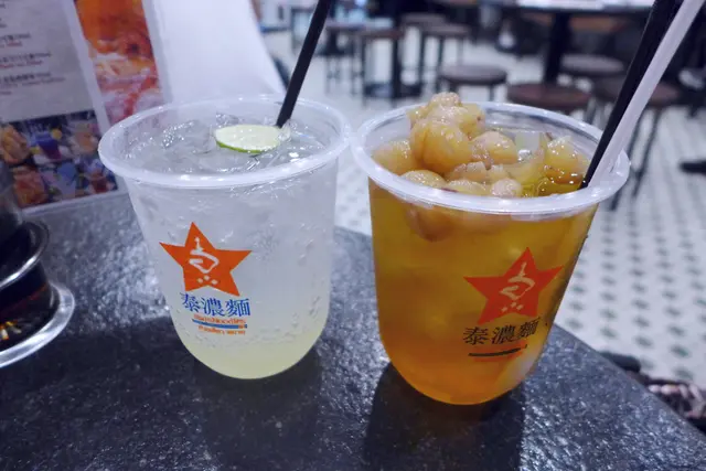 青檸梳打 & 龍眼冰