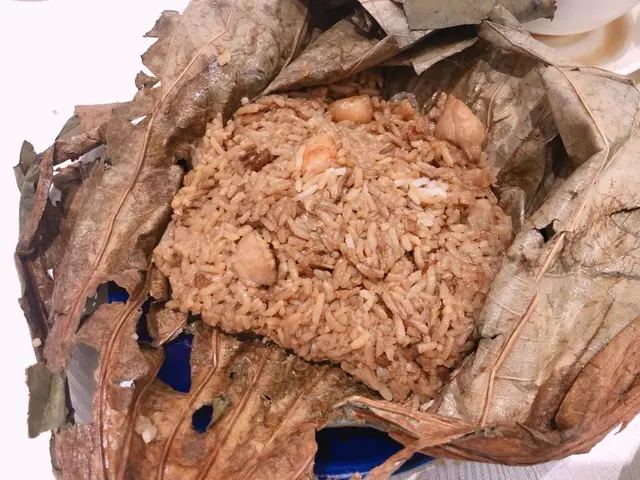燒香荷葉飯