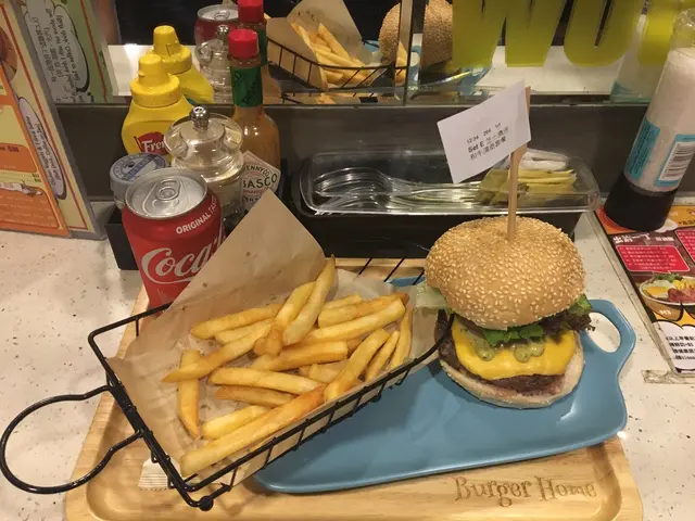 芝士澳州和牛漢堡套餐