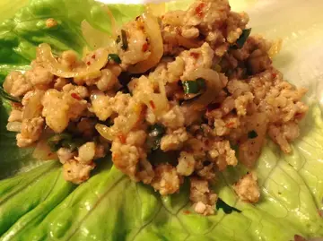 豬肉生菜包加辣