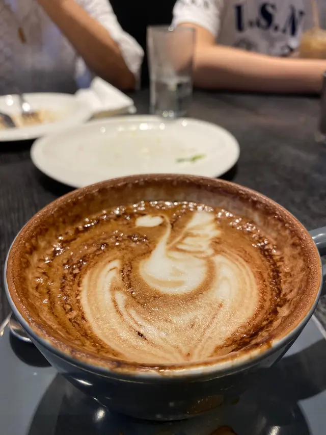 Mocha 既奶泡飲極都唔會散