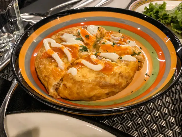 素菜西班牙蛋餅