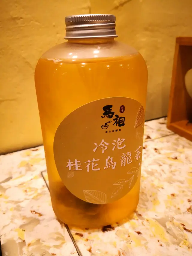 自家製冷泡桂花烏龍茶